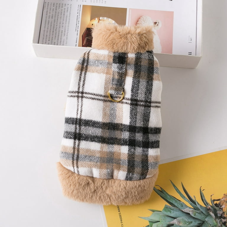 Plaid Fleece Jacket
