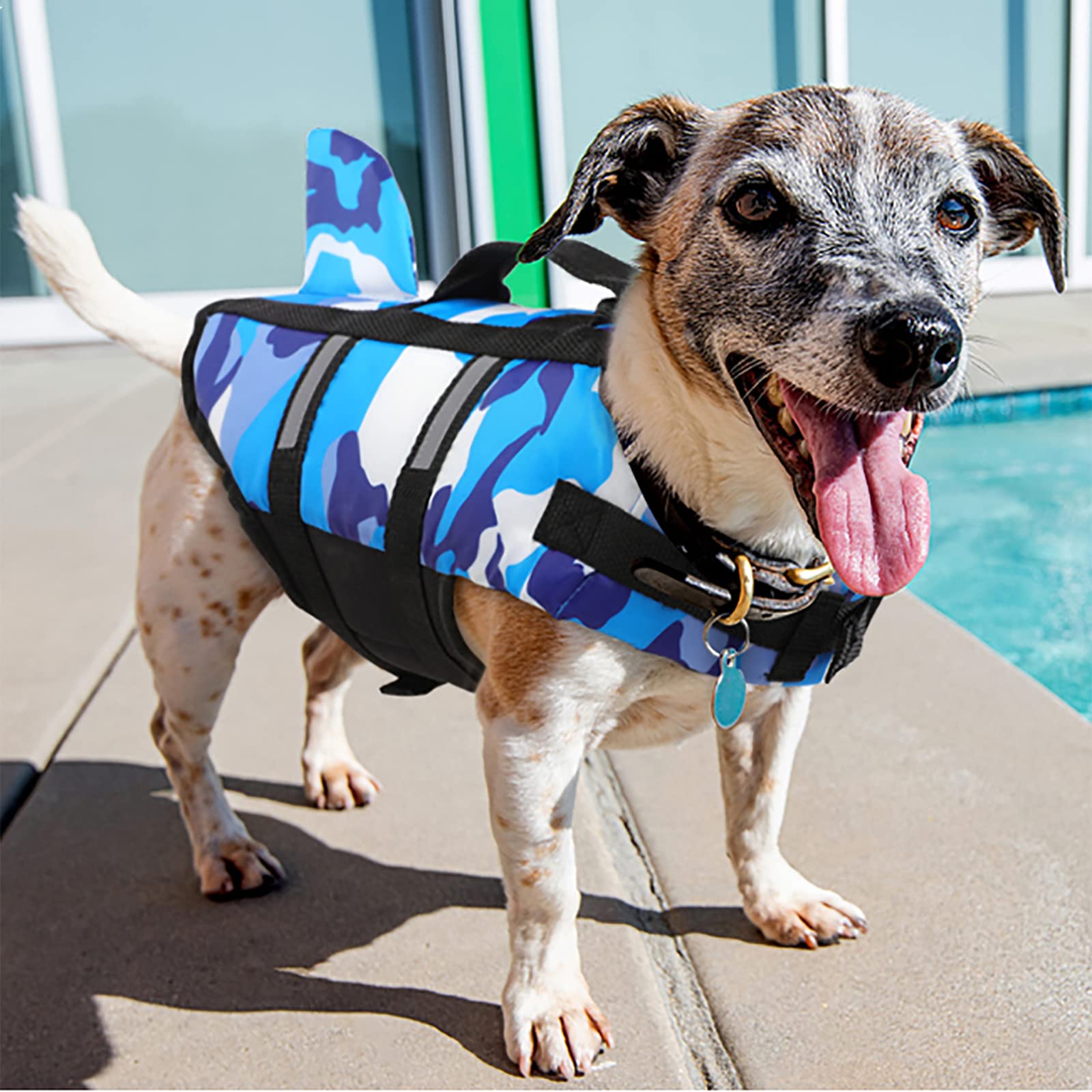 Camo Shark Life Jacket