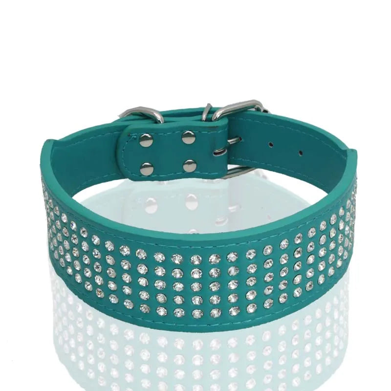 5 Row Rhinestone Collar
