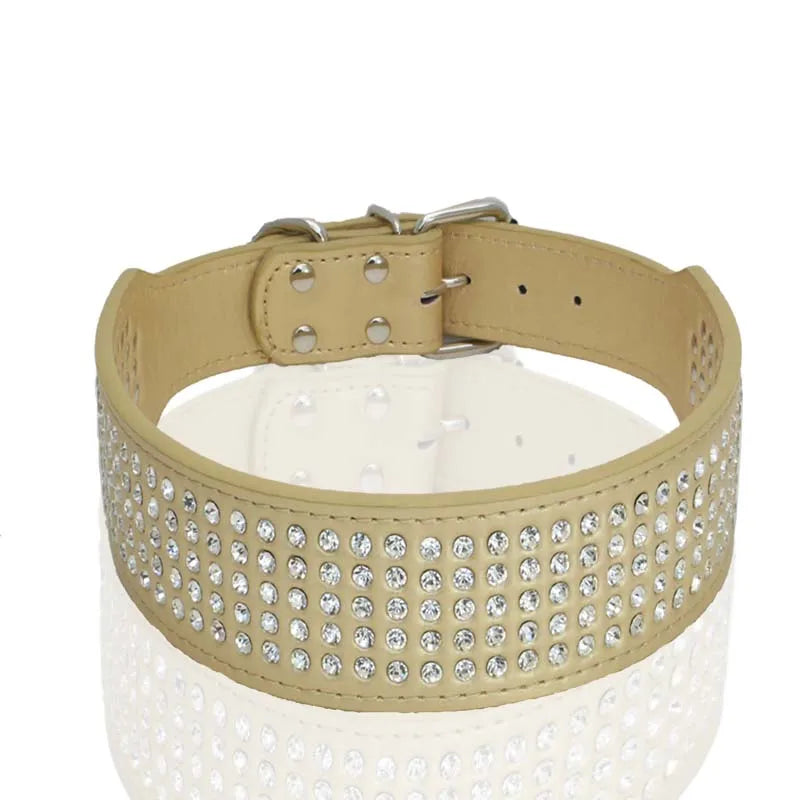 5 Row Rhinestone Collar