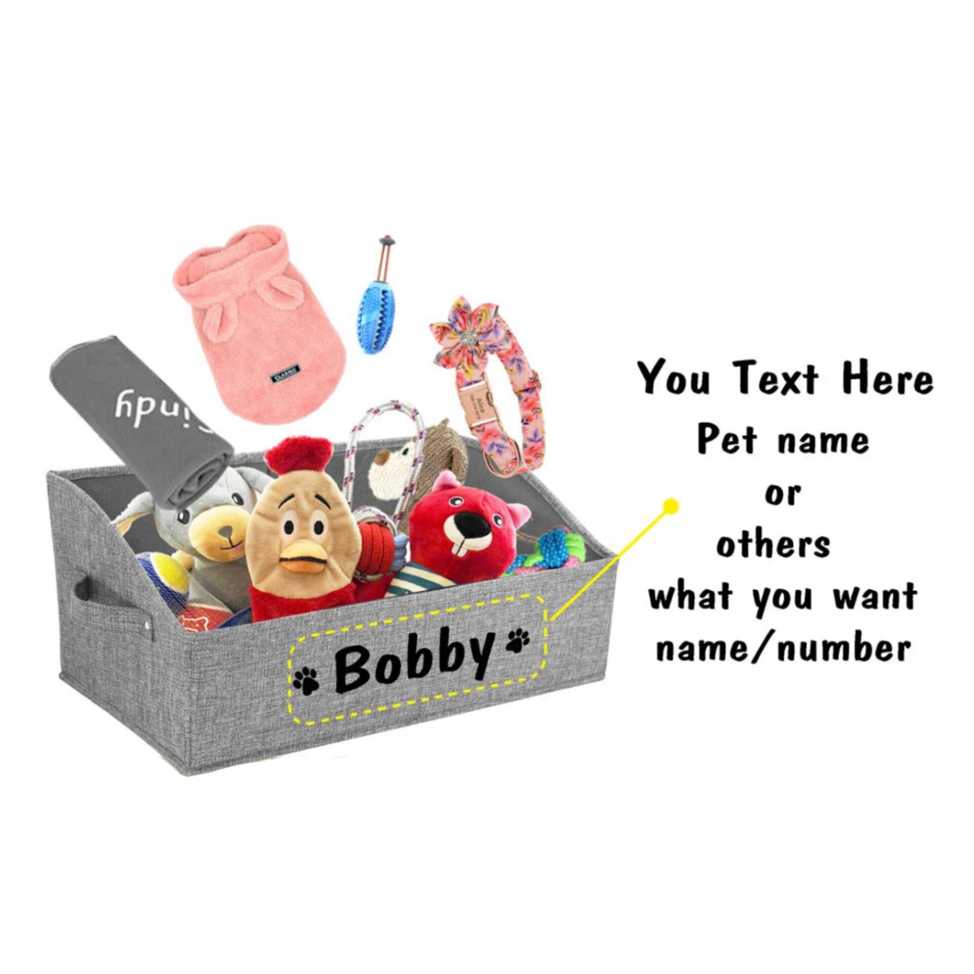 Personalized Storage Basket