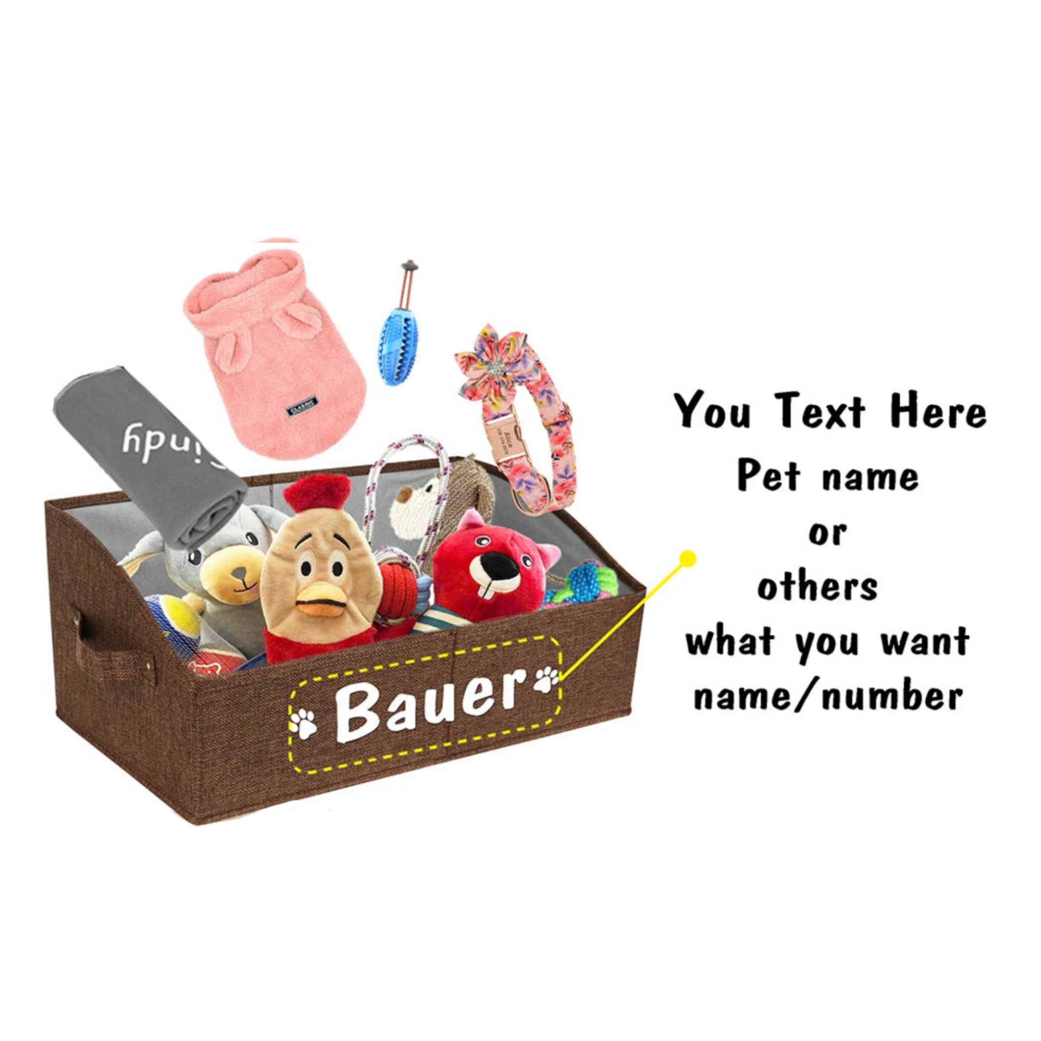 Personalized Storage Basket
