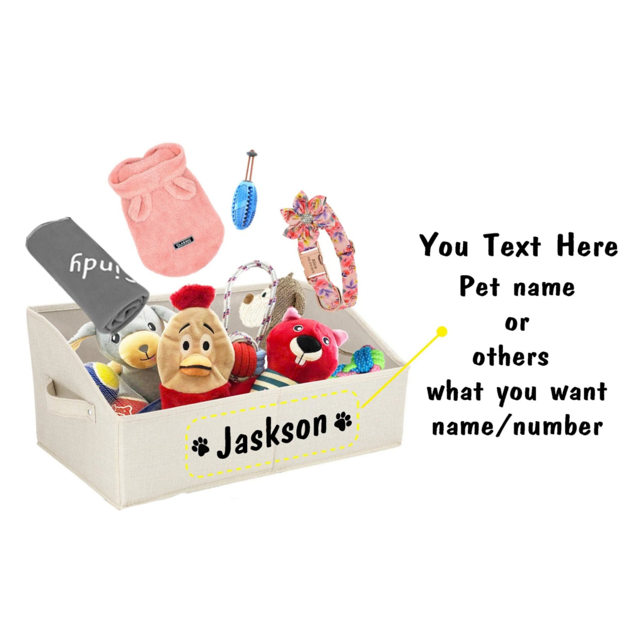 Personalized Storage Basket