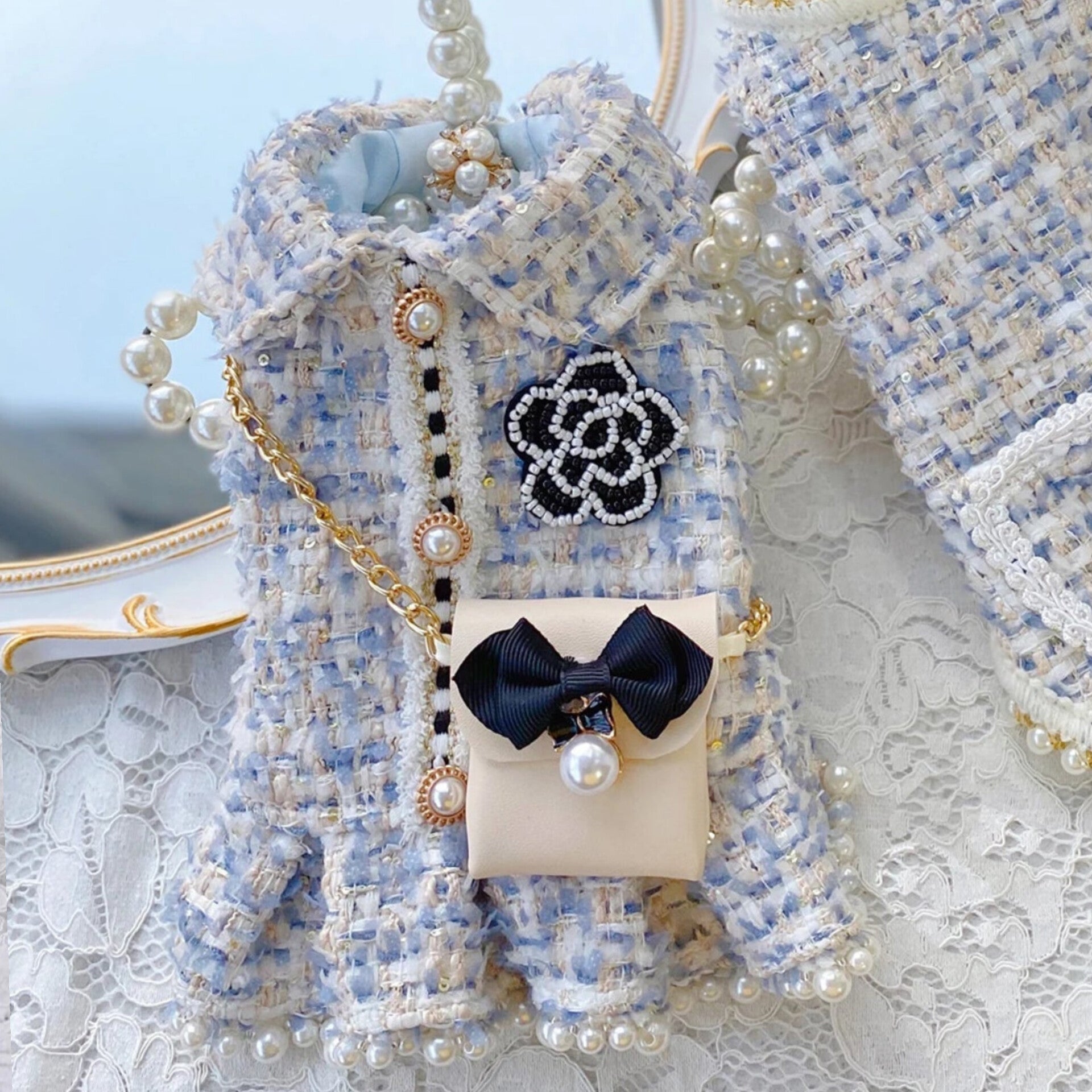 Coco Chewnel Tweed Dress