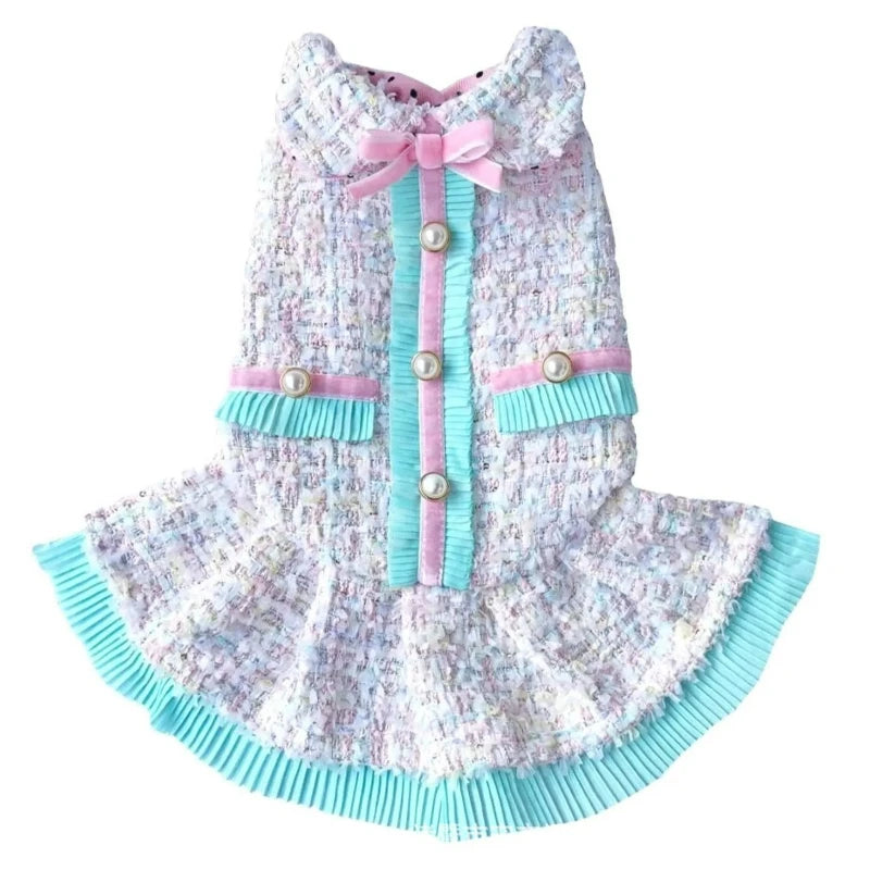 Beauty Princess Tweed Dress