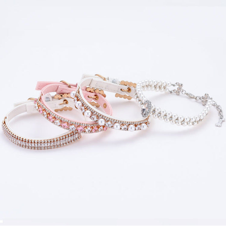 Diamond Pearl Collar