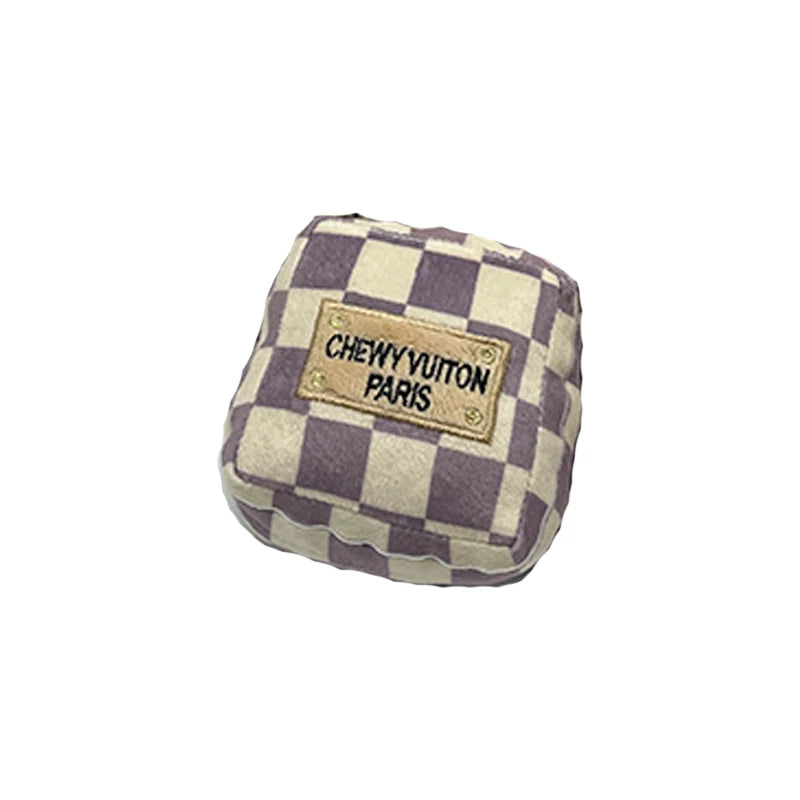 Chewy Vuiton Square Plush Toy