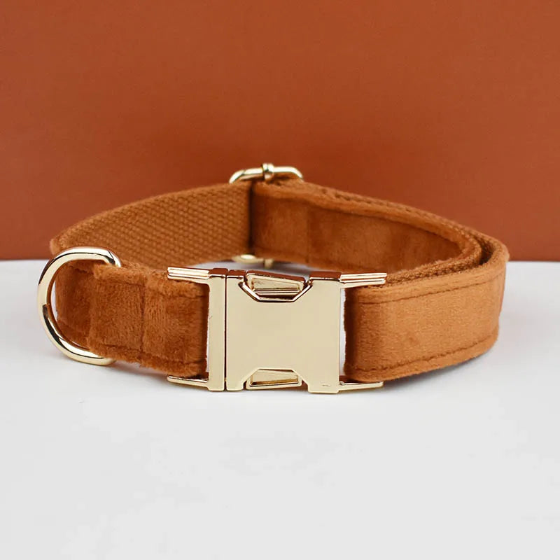 Velvet Luxe Personalized Collar