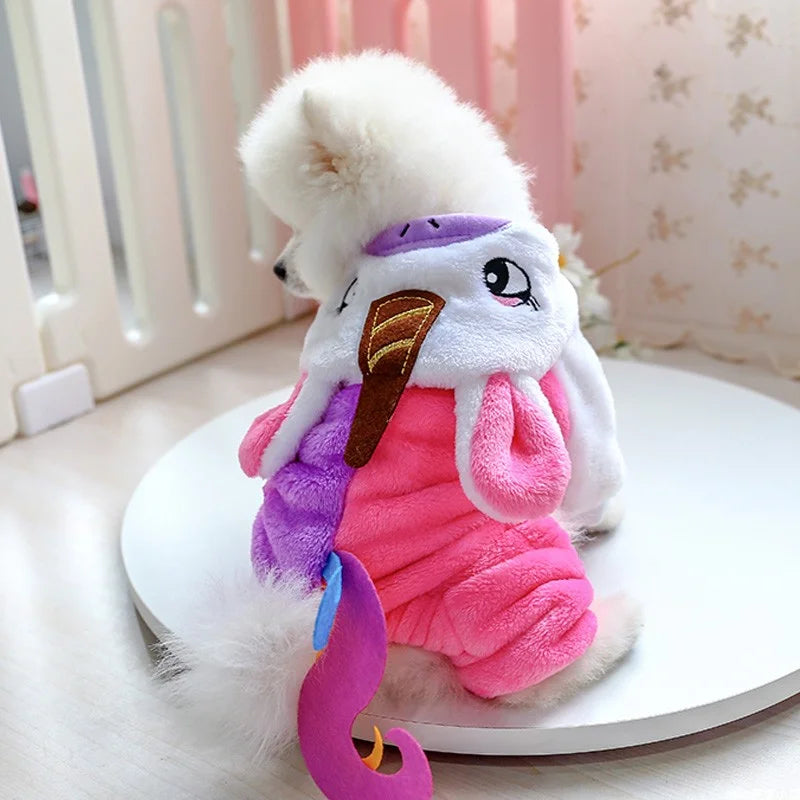 Unicorn Plush Jumpsuit