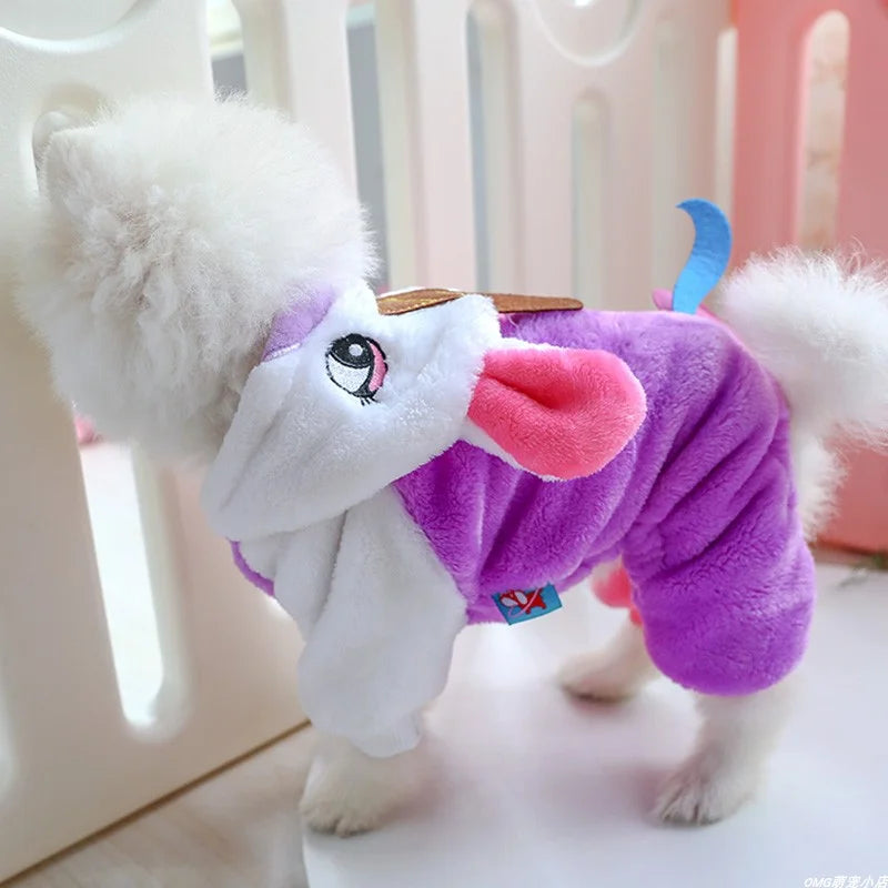 Unicorn Plush Jumpsuit