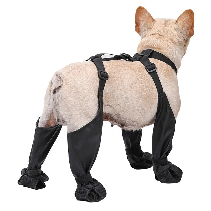 Waterproof Boots with Suspenders