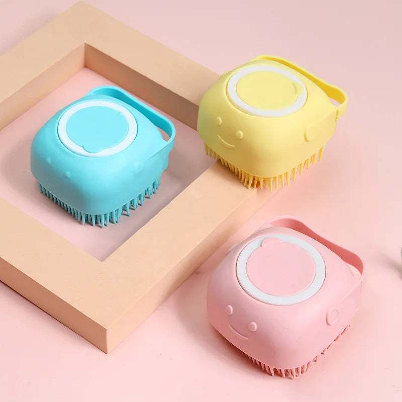 GentleGrip Dog Washing Brush