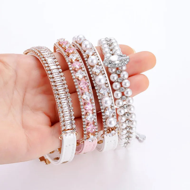 Diamond Pearl Collar