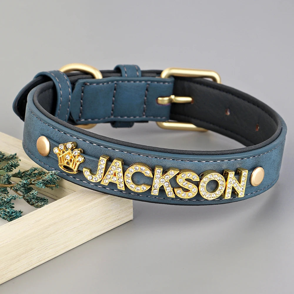Leather Personalized Collar