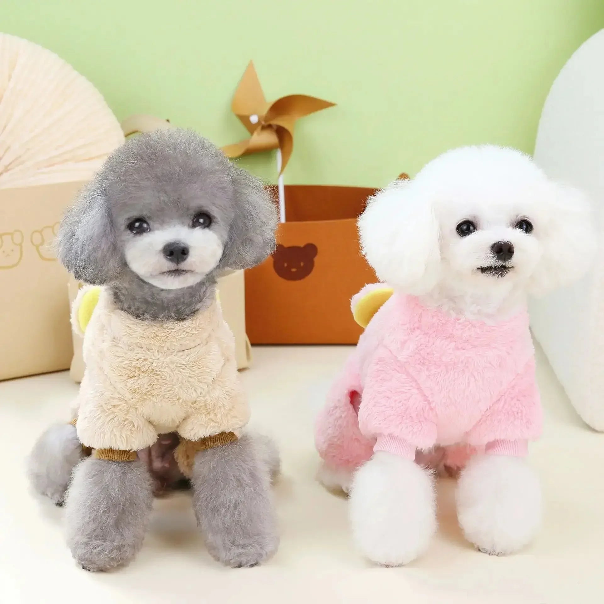 Teddy Bear Plush Jumpsuit