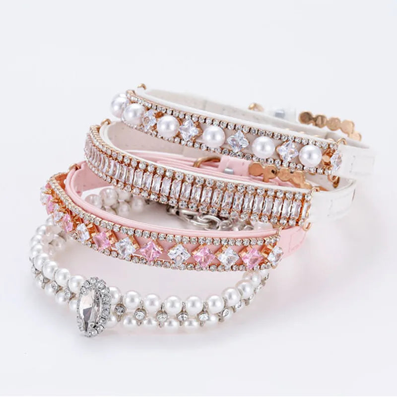 Diamond Pearl Collar