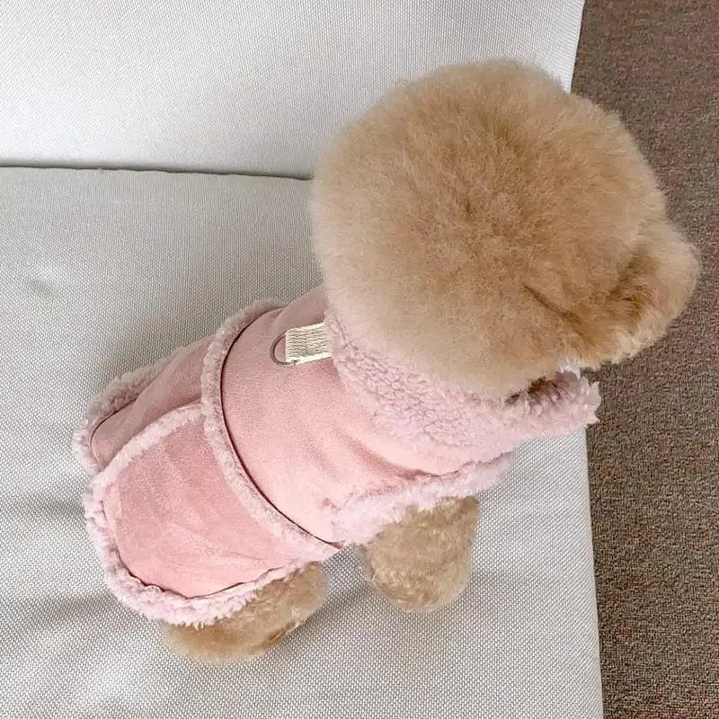 PawSnug Suede Vest