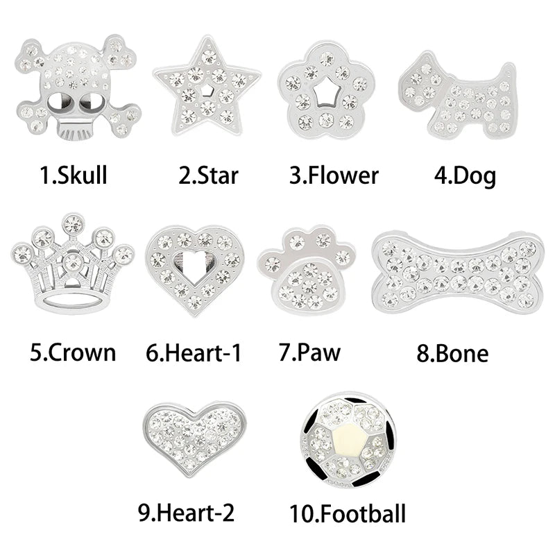 Bling Rhinestone Personalized Collar