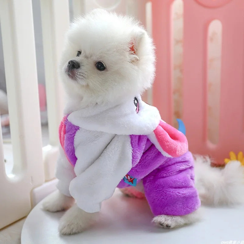 Unicorn Plush Jumpsuit