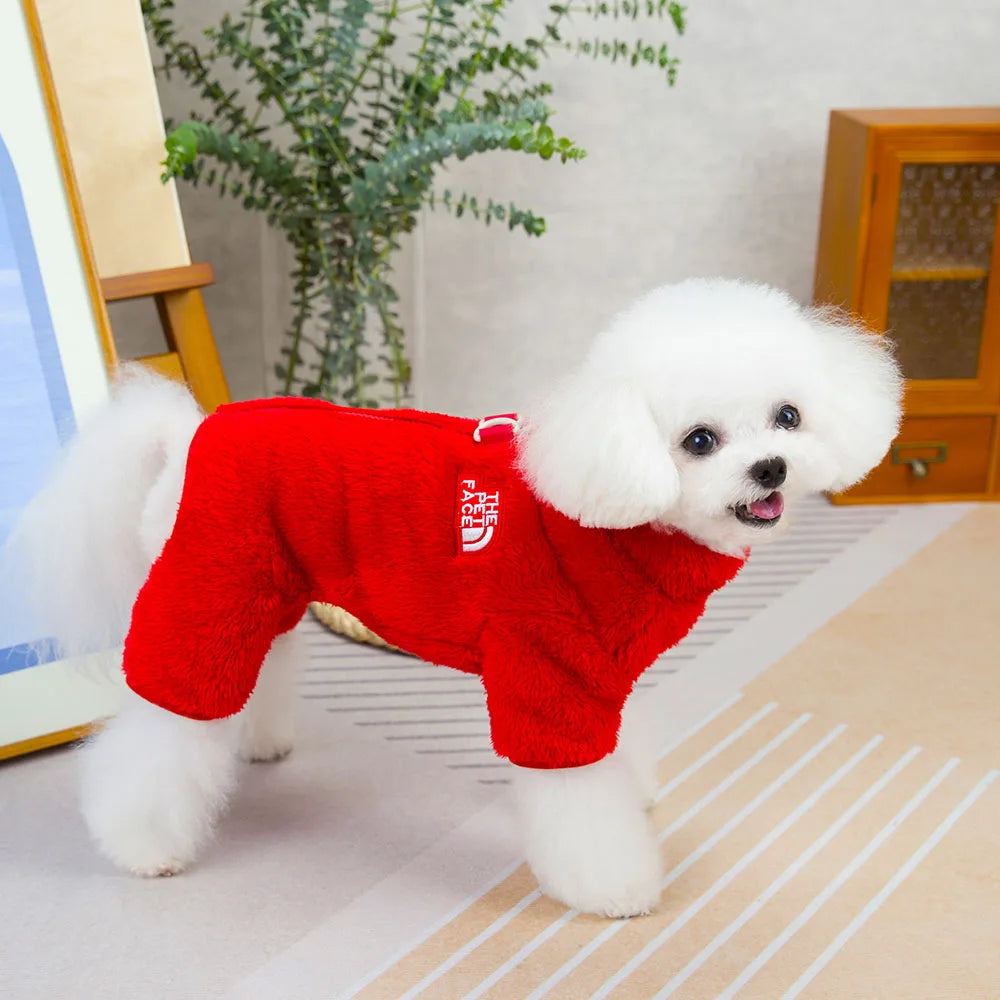 The Pet Face Plush Jumpsuit