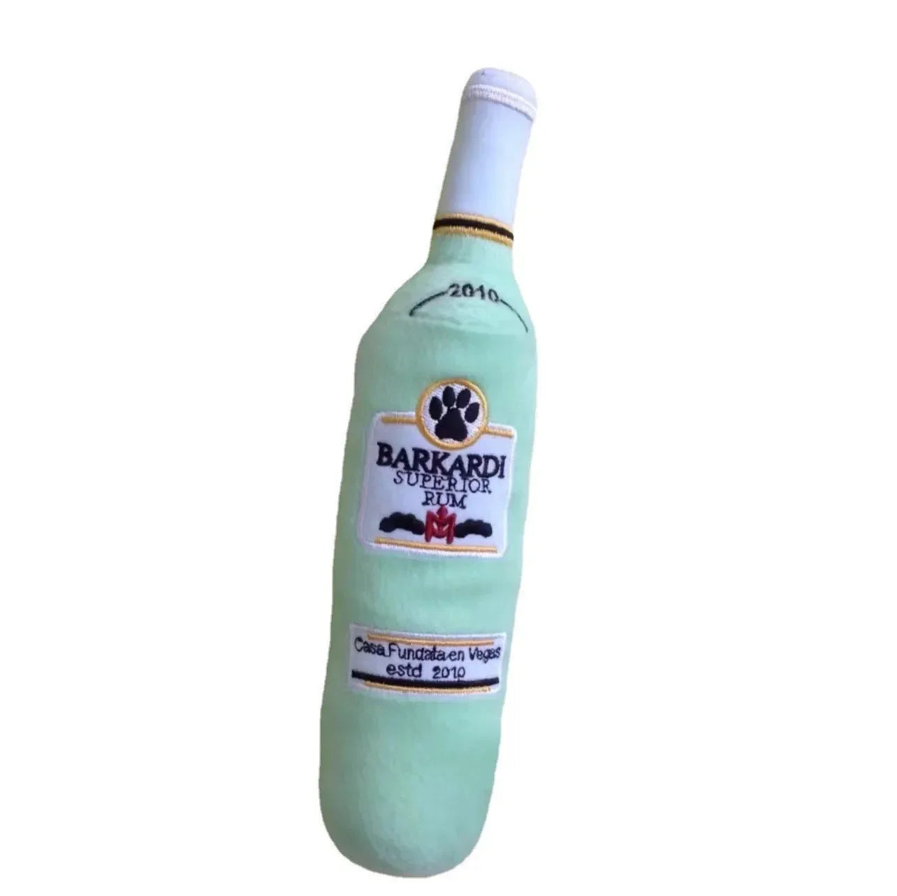 Barkardi Superior Rum Bottle Plush Toy