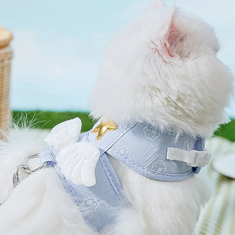Celestial Angel Wings Harness and Leash