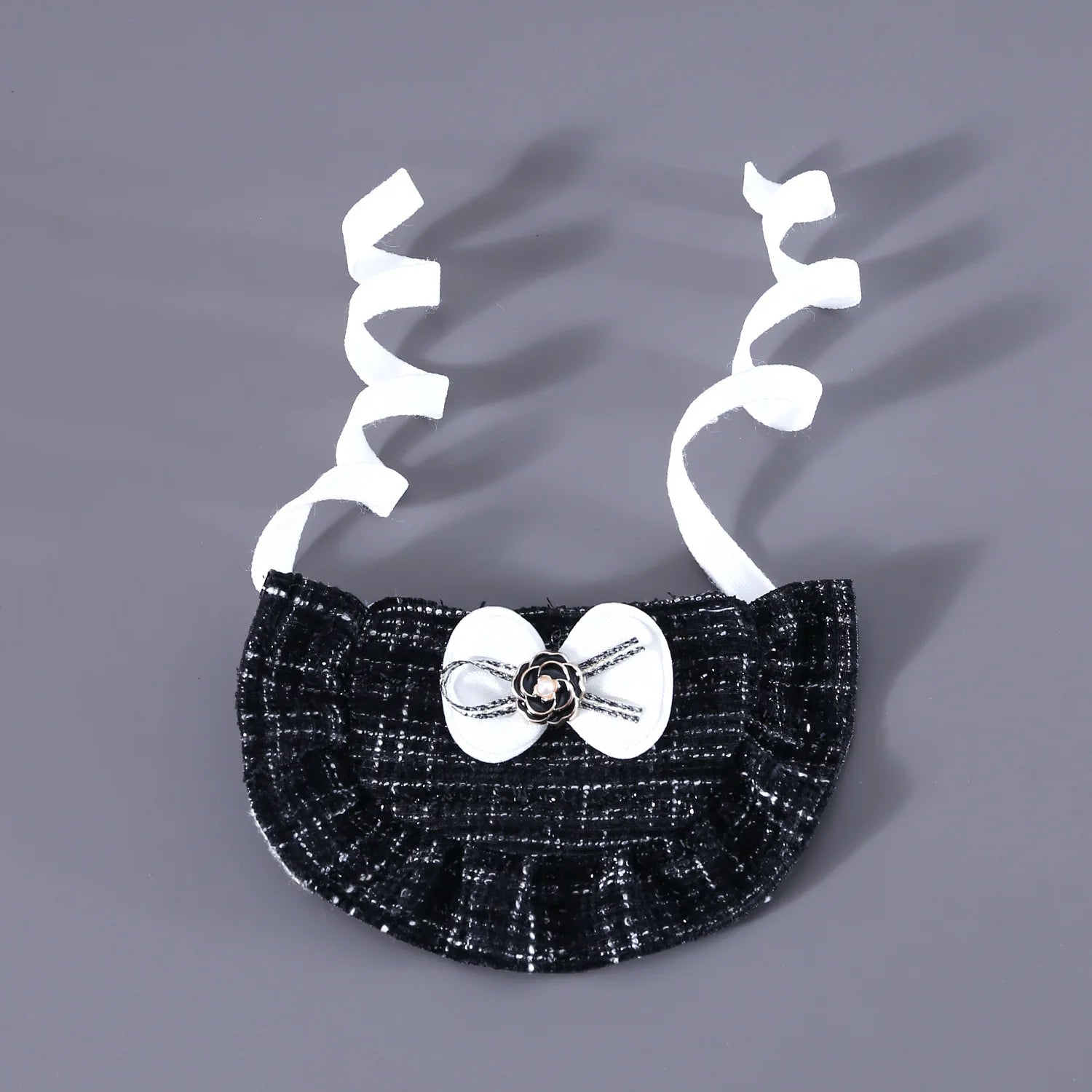 Coco Chewnel Knitted Beret and Bandana