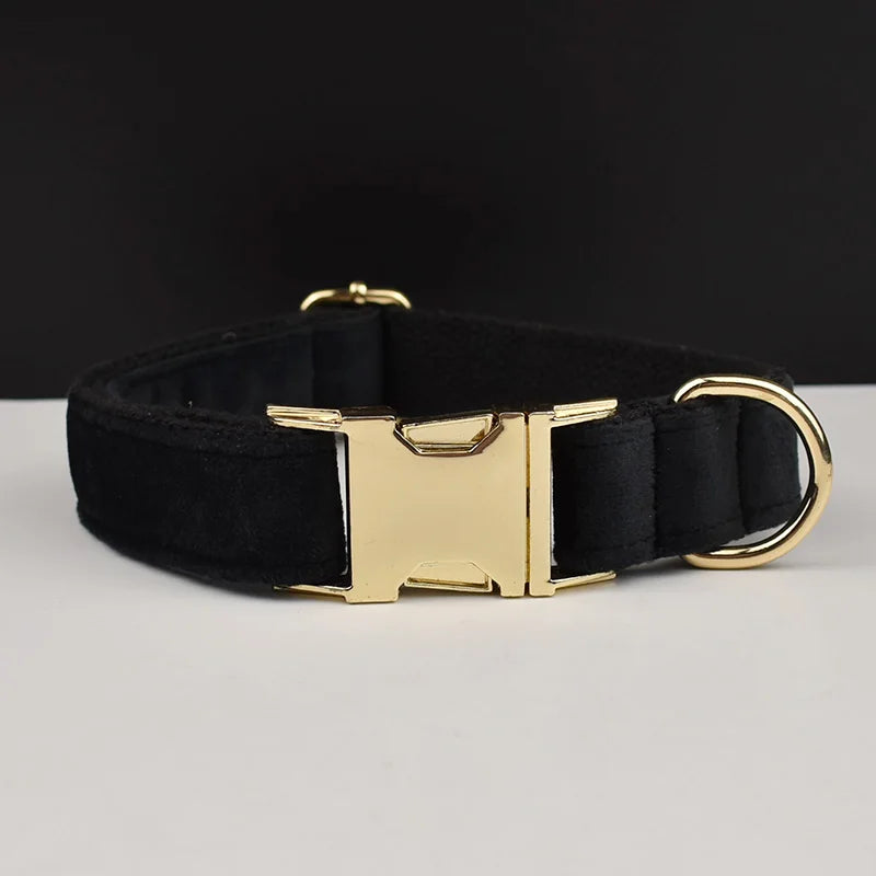 Velvet Luxe Personalized Collar