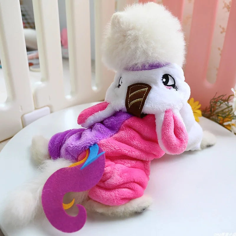 Unicorn Plush Jumpsuit