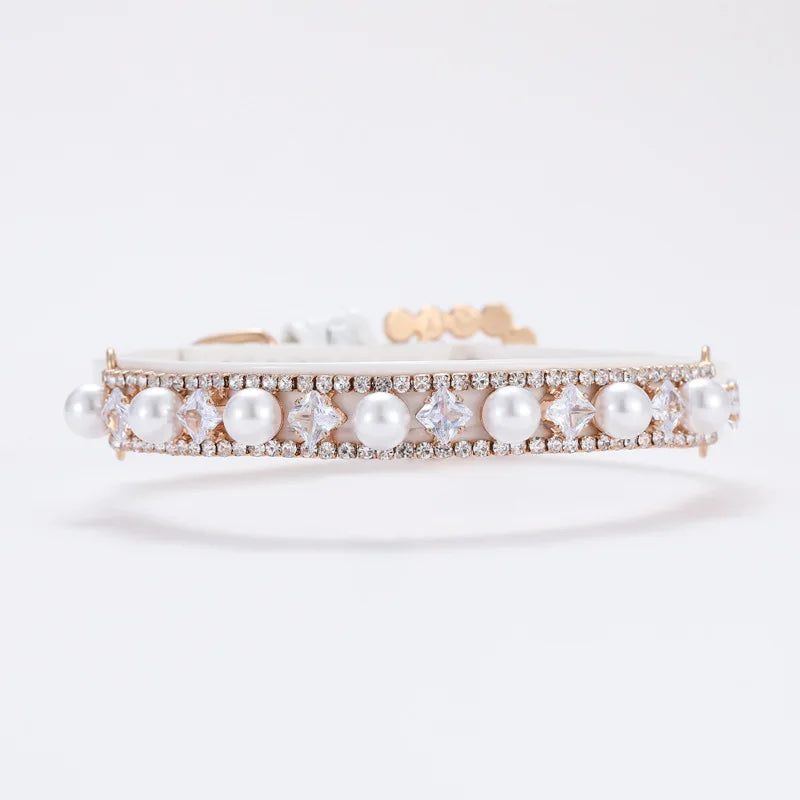 Diamond Pearl Collar