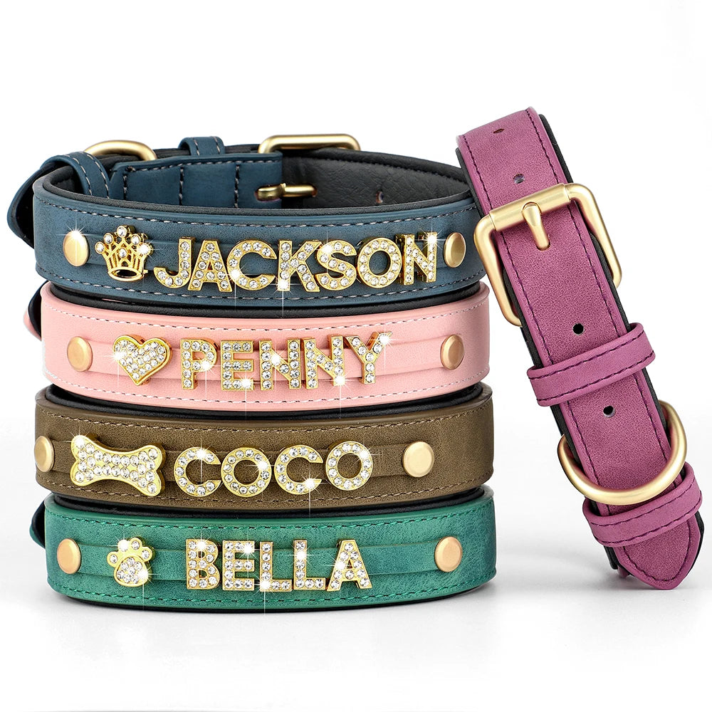 Leather Personalized Collar