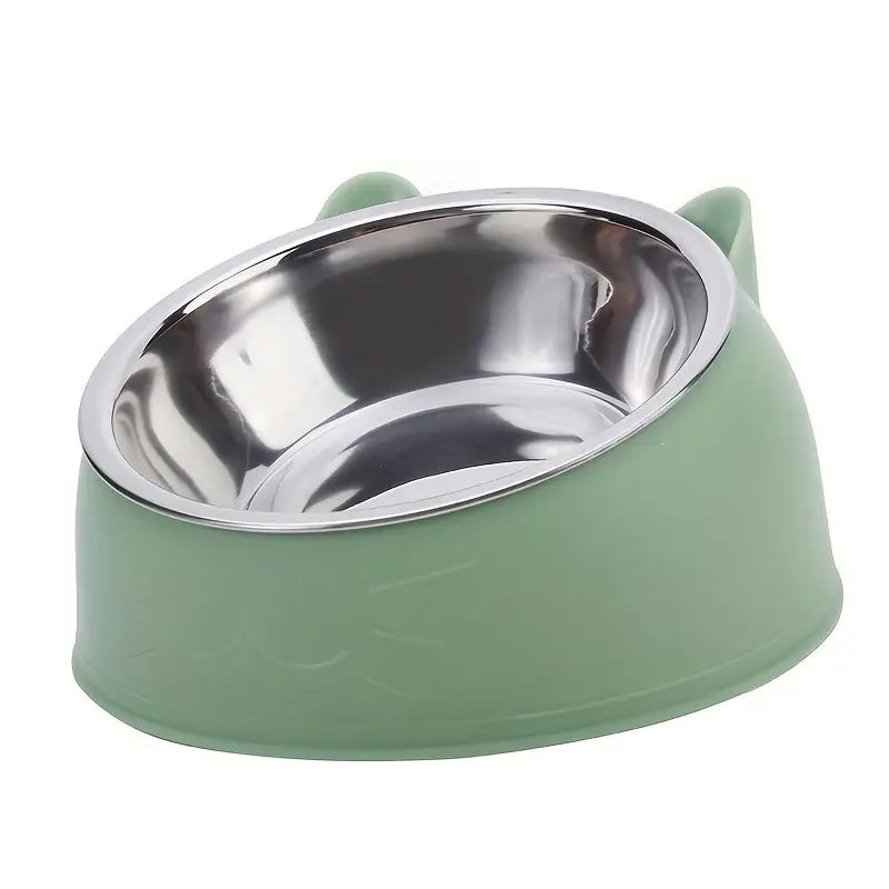 Tilted Ears Inclined Dog Bowl