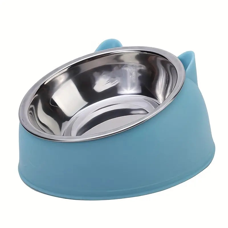 Tilted Ears Inclined Dog Bowl