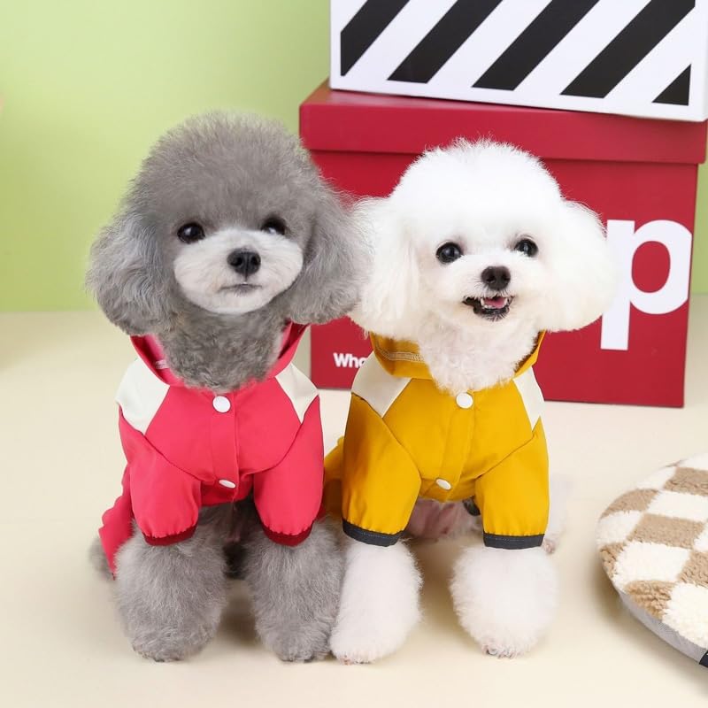 PawPet Reflective Raincoat Jumpsuit