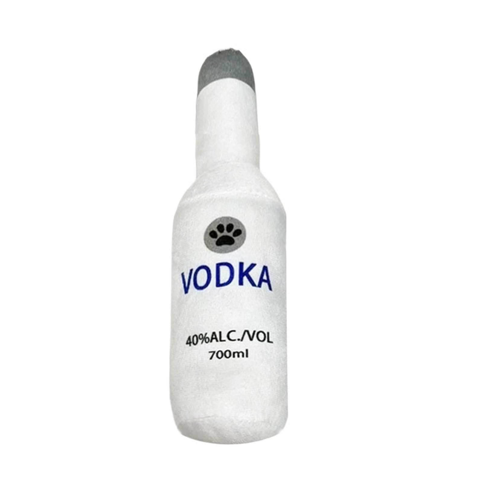 Vodka Plush Dog Toy