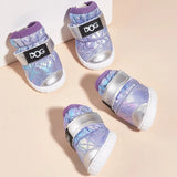 Metalic Fleece Snow Boots