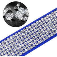 Rhinestone Bow Collar and Leash