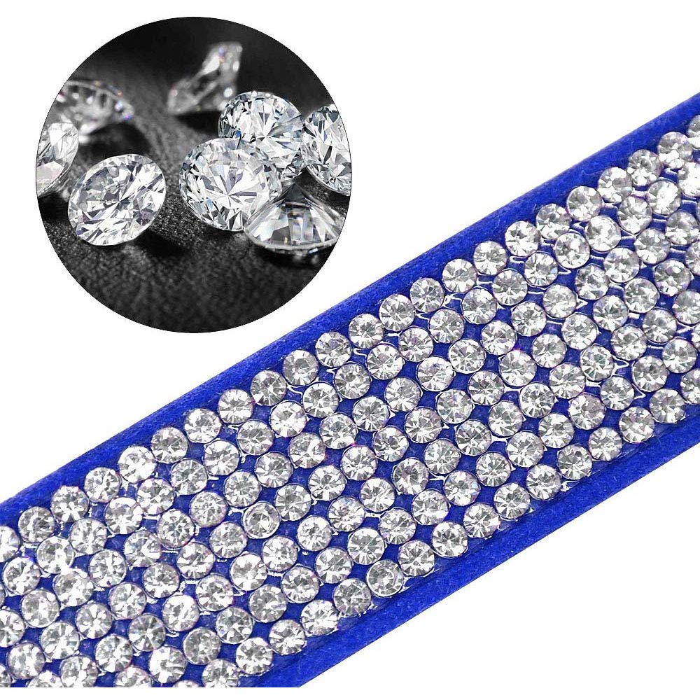 Rhinestone Bow Collar and Leash