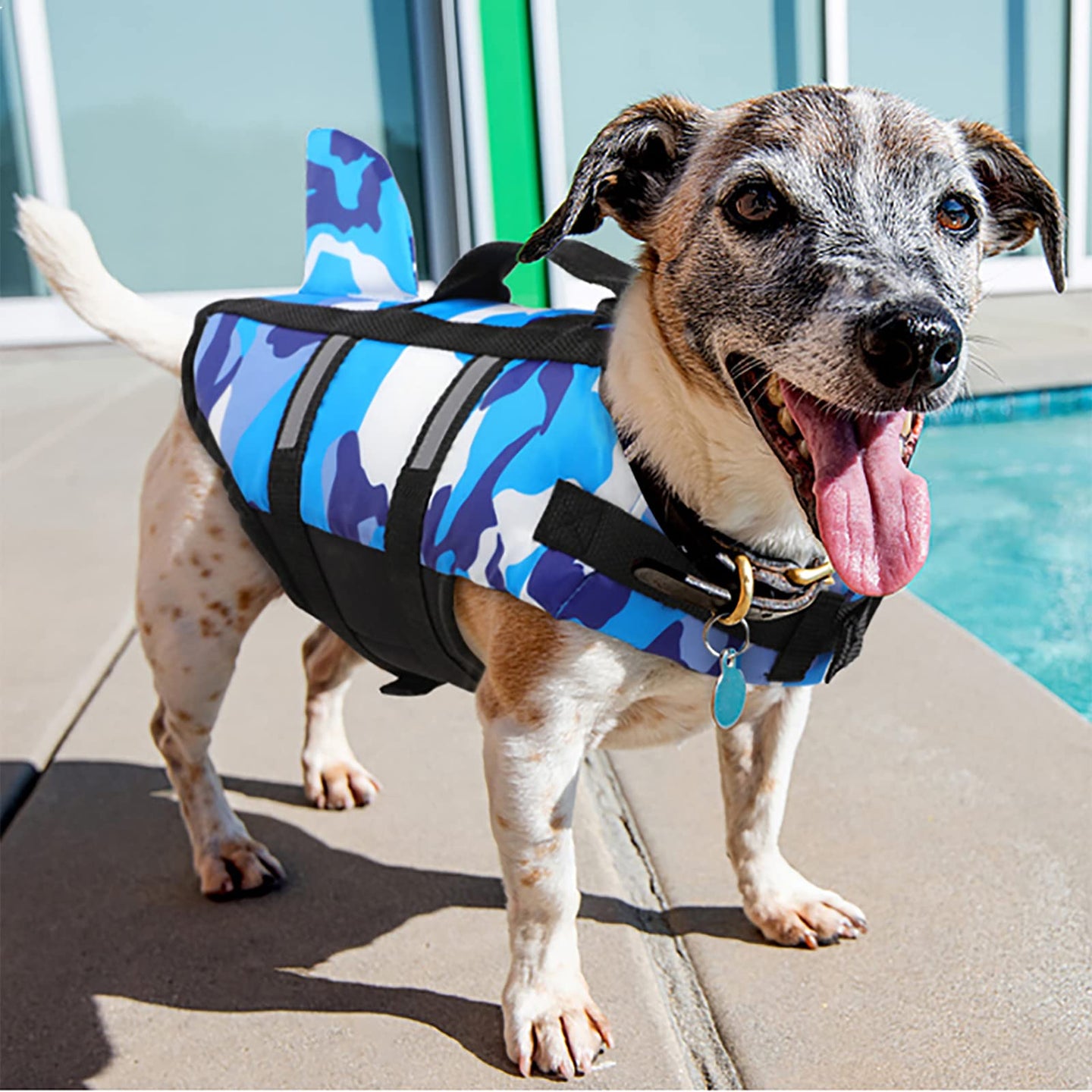Camo Shark Life Jacket