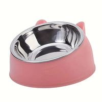 Tilted Ears Inclined Dog Bowl