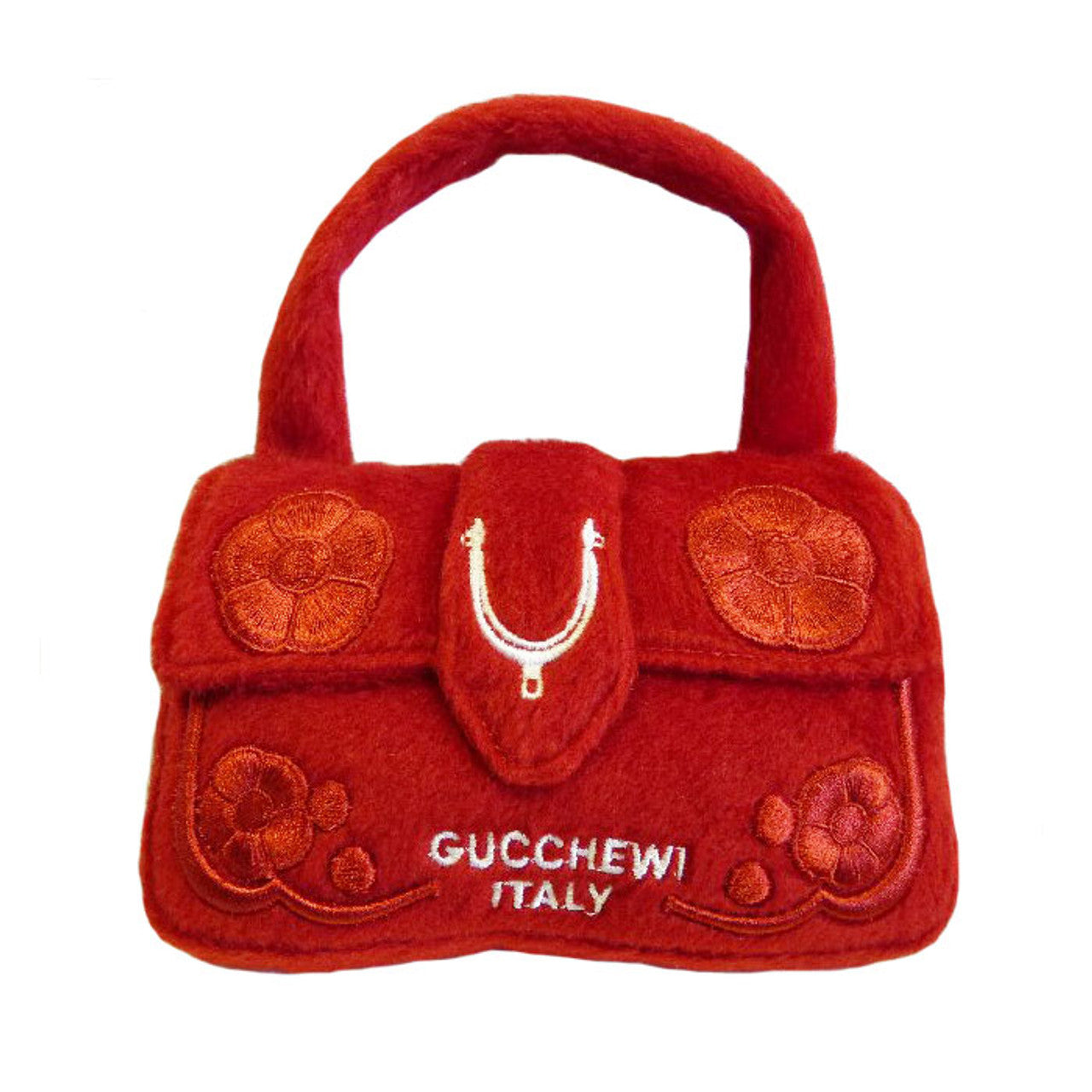 Gucchewi Plush Handbag Dog Toy