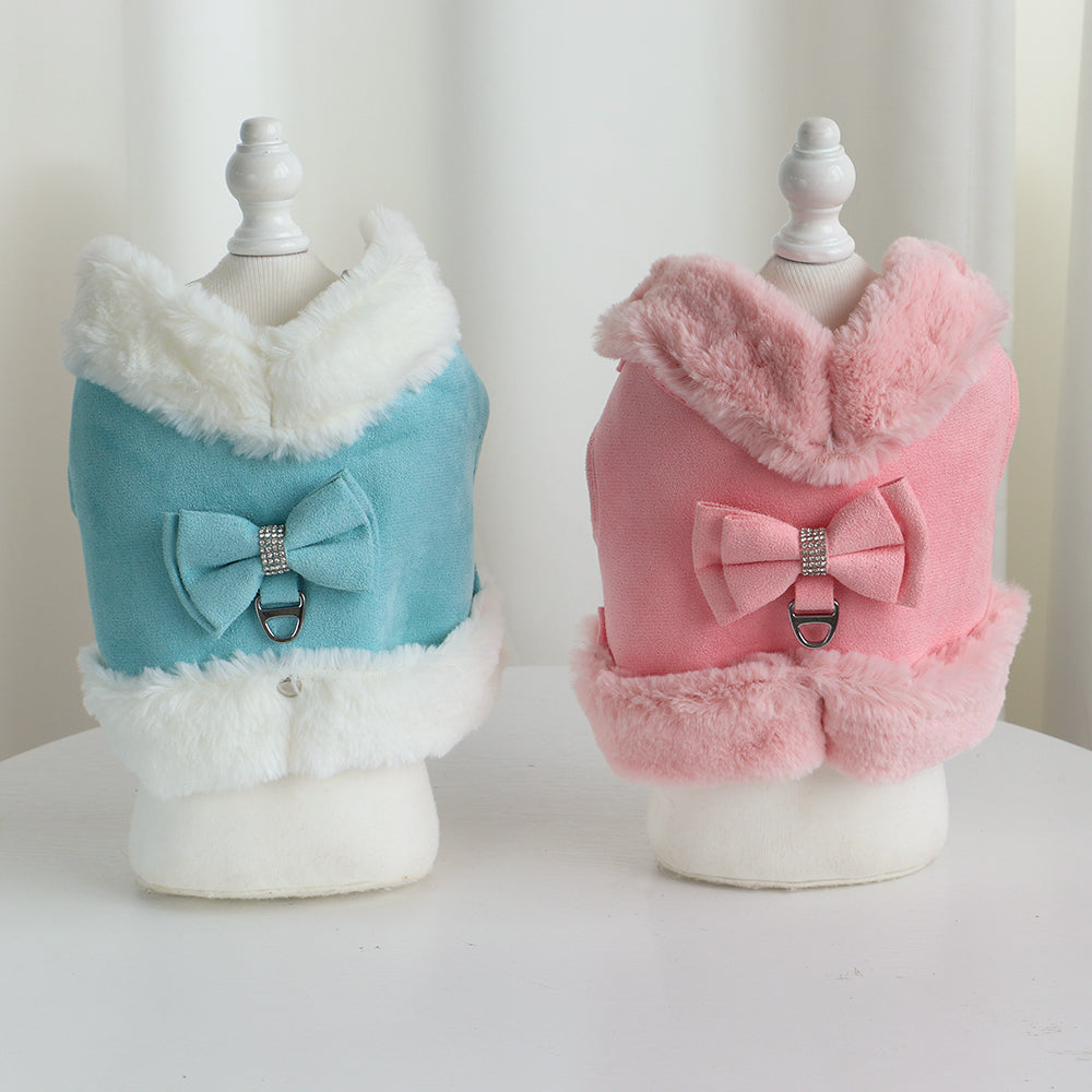 PawFur Suede Harness and Leash