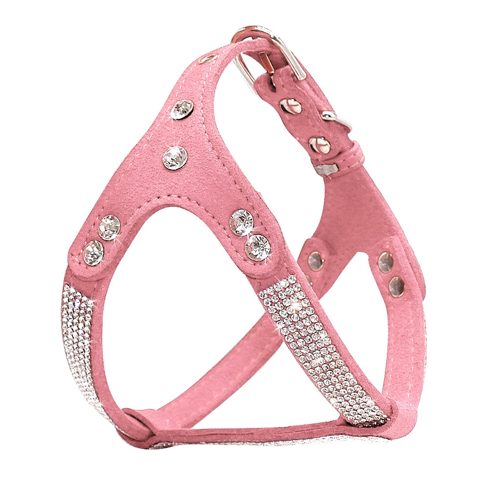 PawChic Rhinestone Harness