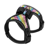 PawLuxe Multicolor Rhinestone Harness