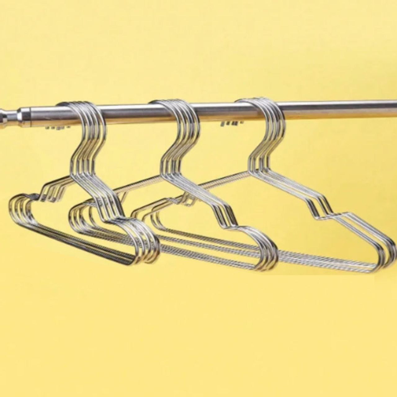 Silver Dog Clothes Hangers