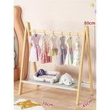 Wooden Dog Clothing Rack