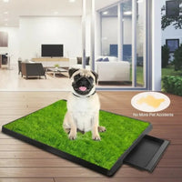 Premium 3-Layer Dog Training Grass Mat - Indoor & Outdoor Potty Solution for Pets