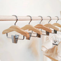 Mini Wooden Dog Clothes Hangers