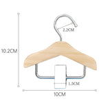 Mini Wooden Dog Clothes Hangers