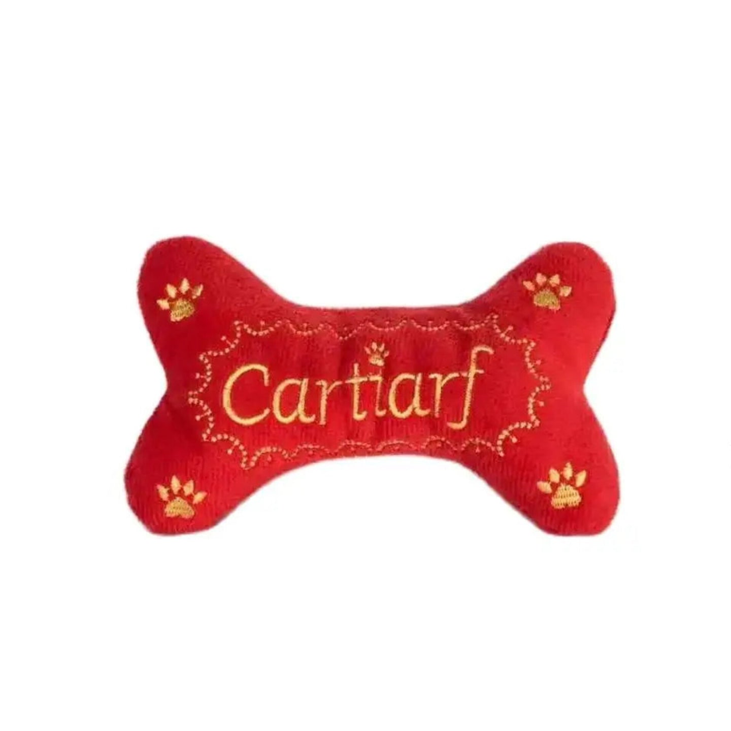 Cartiarf Plush Bone Dog Toy